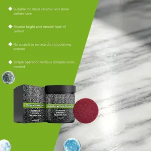 Polishing Paste for Shiny Smooth Surfaces, Suitable for Metal Ceramic Stone, Multi-Material Surface Care, Convenient Maintenance