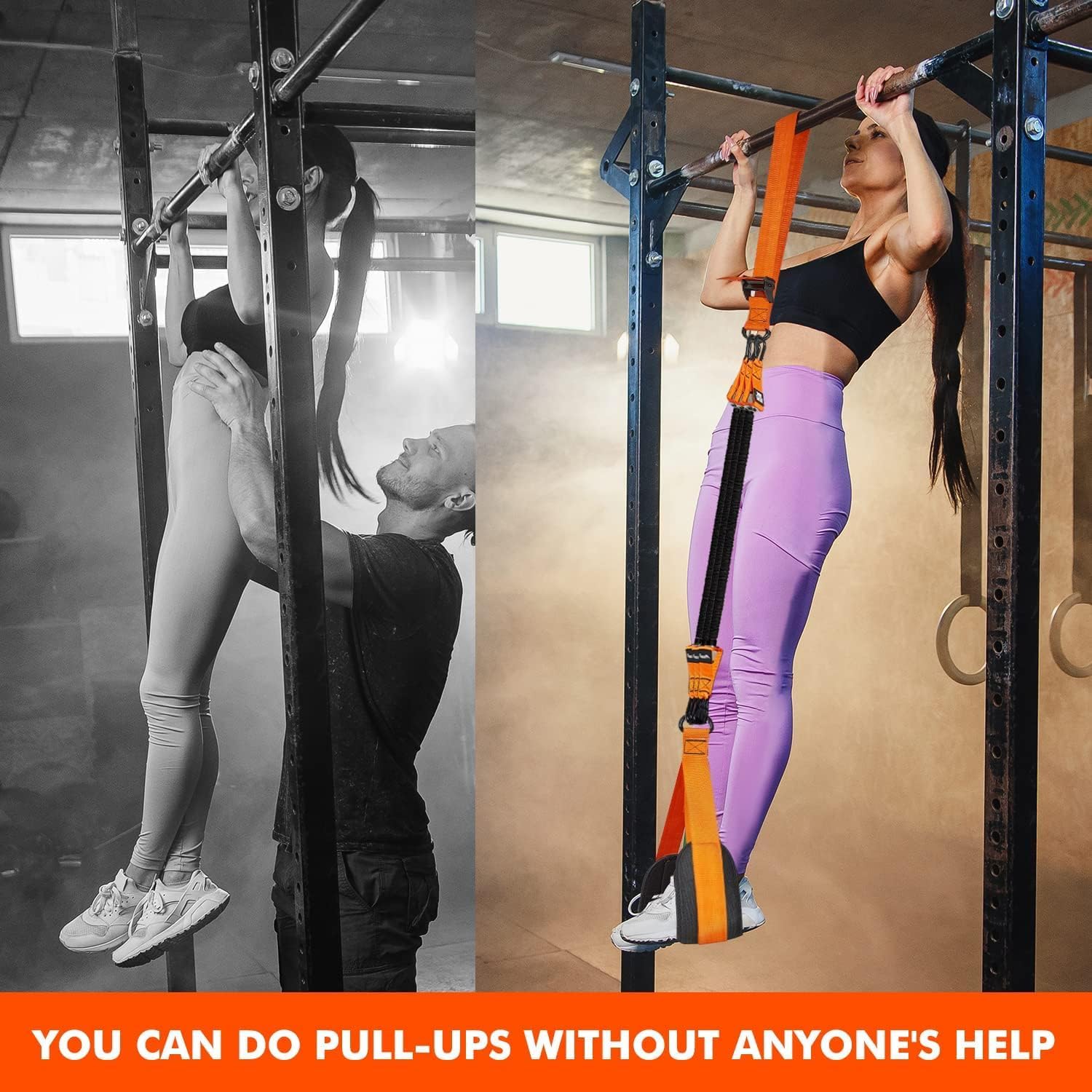 Pull Up Assist Band, 1 Set Adjustable Weight Knee Support Strength Training, Strength Training Equipment for Home Gym Workout, Stretch Rope, Workout Straps,At Home Gym Fitness Equipment, Exercise