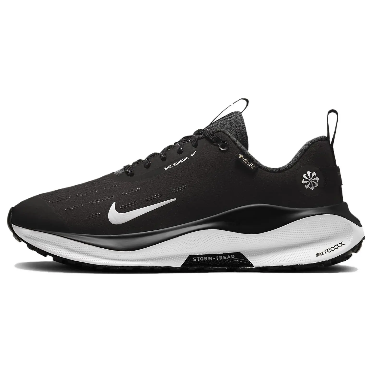 Nike InfinityRN 4 GORE-TEX Men's Running Shoes with Breathable Mesh Upper and Flat Round Toe Verifiable, with credentials and supporting global authentication