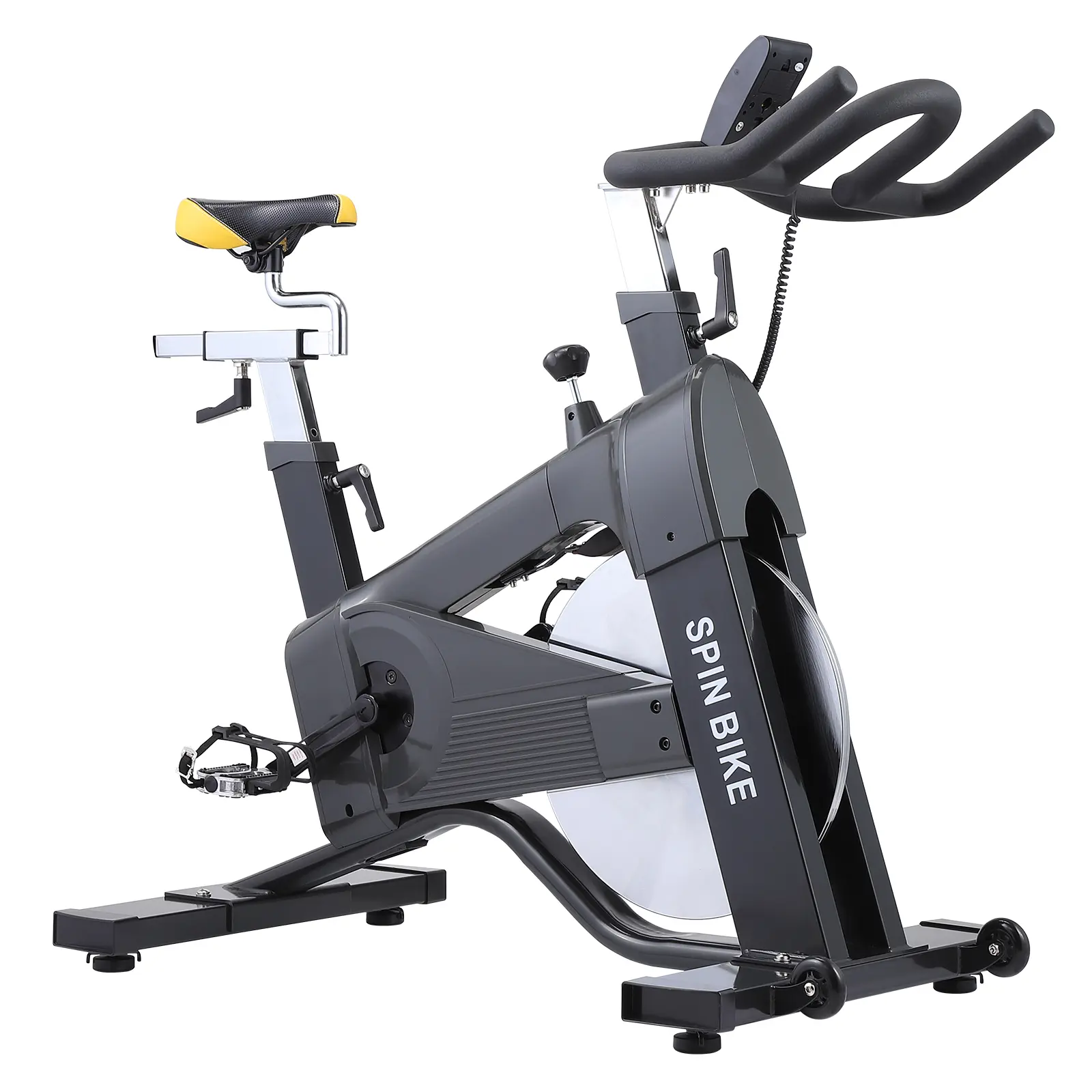 Stationary Exercise Bike – 330LB Capacity, Magnetic Resistance, Adjustable Seat, Quiet Belt Drive, Digital Display – Indoor Home Gym Cardio Fitness Equipment