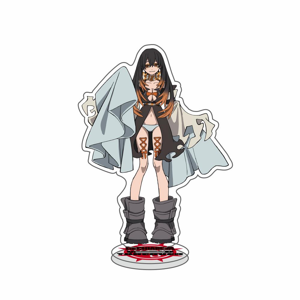 アニメ Crystal Present UTAU CHAIN 2pcs 15cm GACHIAKUTA Acrylic Stand Rudo/Enjin/Zanka/Riyo Character