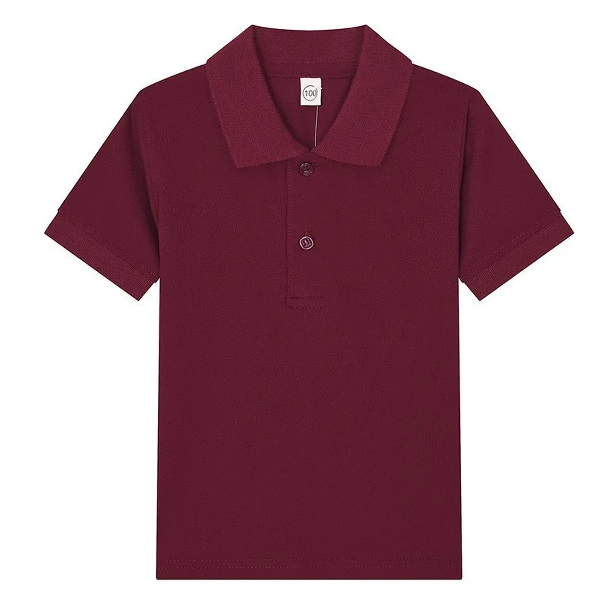 1 Pack Girls Short Sleeve Stretch Pique Polo Shirts School Uniform (4-20) Children's Short Sleeve T-Shirts Summer School Uniforms Primary and Middle School Students, Boys and Girls, Pure Cotton Polo Shirts, Loose Fit