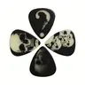 Skull Pattern Guitar Pick, 0.71mm Guitar Pick, Four Picks, Music Accessories for Guitar & Bass, Acoustic Guitar Accessories, Gift for Beginner, Guitar Practice, Guitar Learning Tools