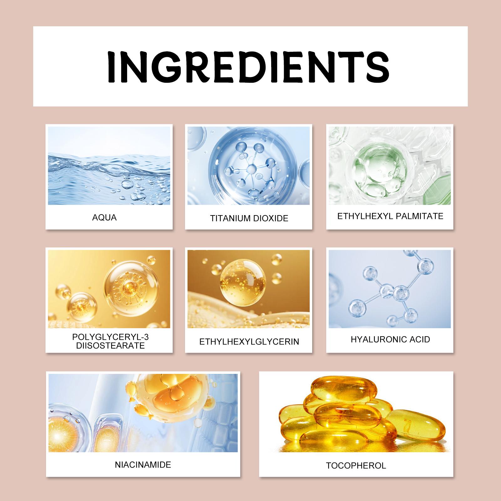 AMZ Protective Bb Cream (Natural Color) Hides Facial Makeup Blemishes And Moisturizes Daily Protective Toner Cream