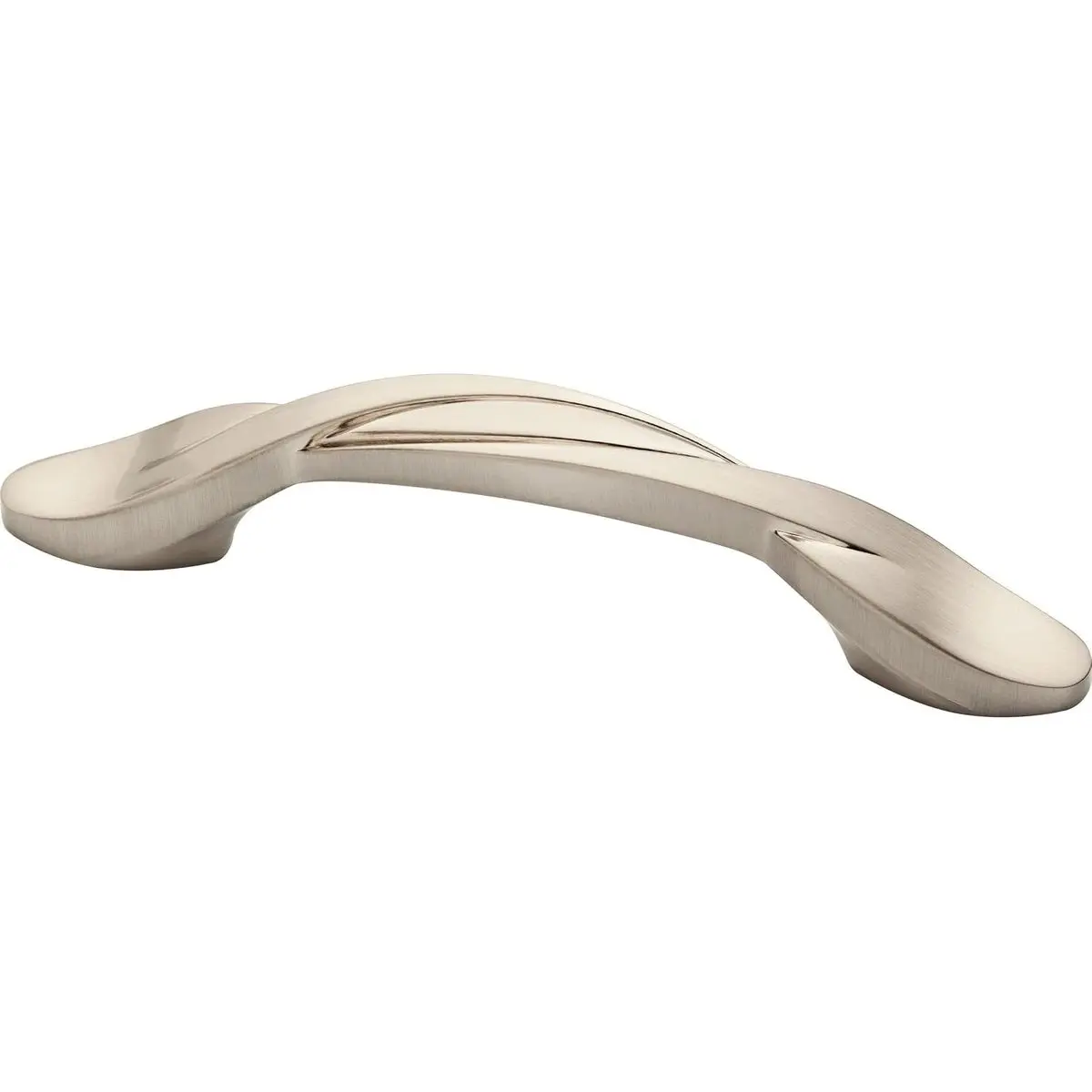 Cabinet Handles 10 Pack, Satin Nickel Drawer Pulls, 3 Inch Hole Center, Classic Kitchen Cabinet Door Hardware for DIY Home Repair, Dressers, for Hardware Replacement and DIY Repair