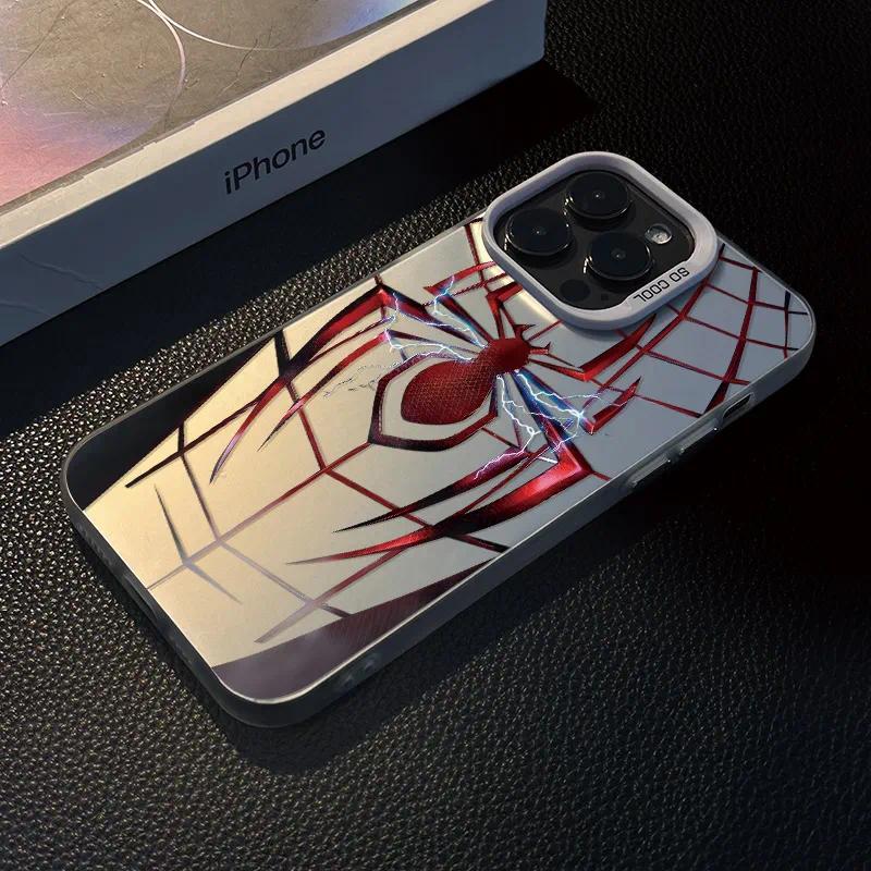 Silicone Case Anti-impact Silicone Shockproof Spider for Compatible Samsung Galaxy S26 Ultra / S25 Ultra / S24 Ultra / S23 Ultra / S22 Ultra, Accessories, Smartphone