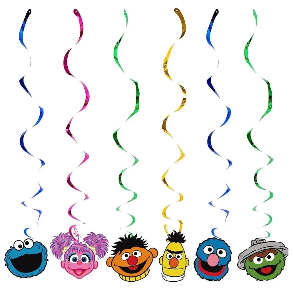 Spiral Ornament-6pcs
