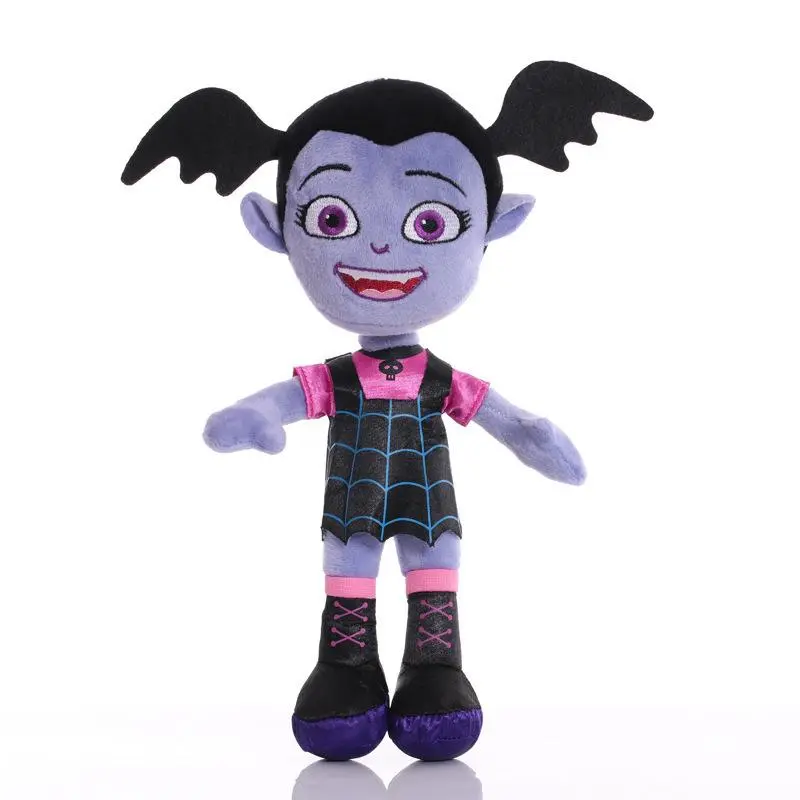 28cm Vampirina Bat Girl Plush Doll Cute Vampire Girl Stuffed Toy Soft Cartoon Animal Plushies Kids Christmas Birthday Gift For Girls