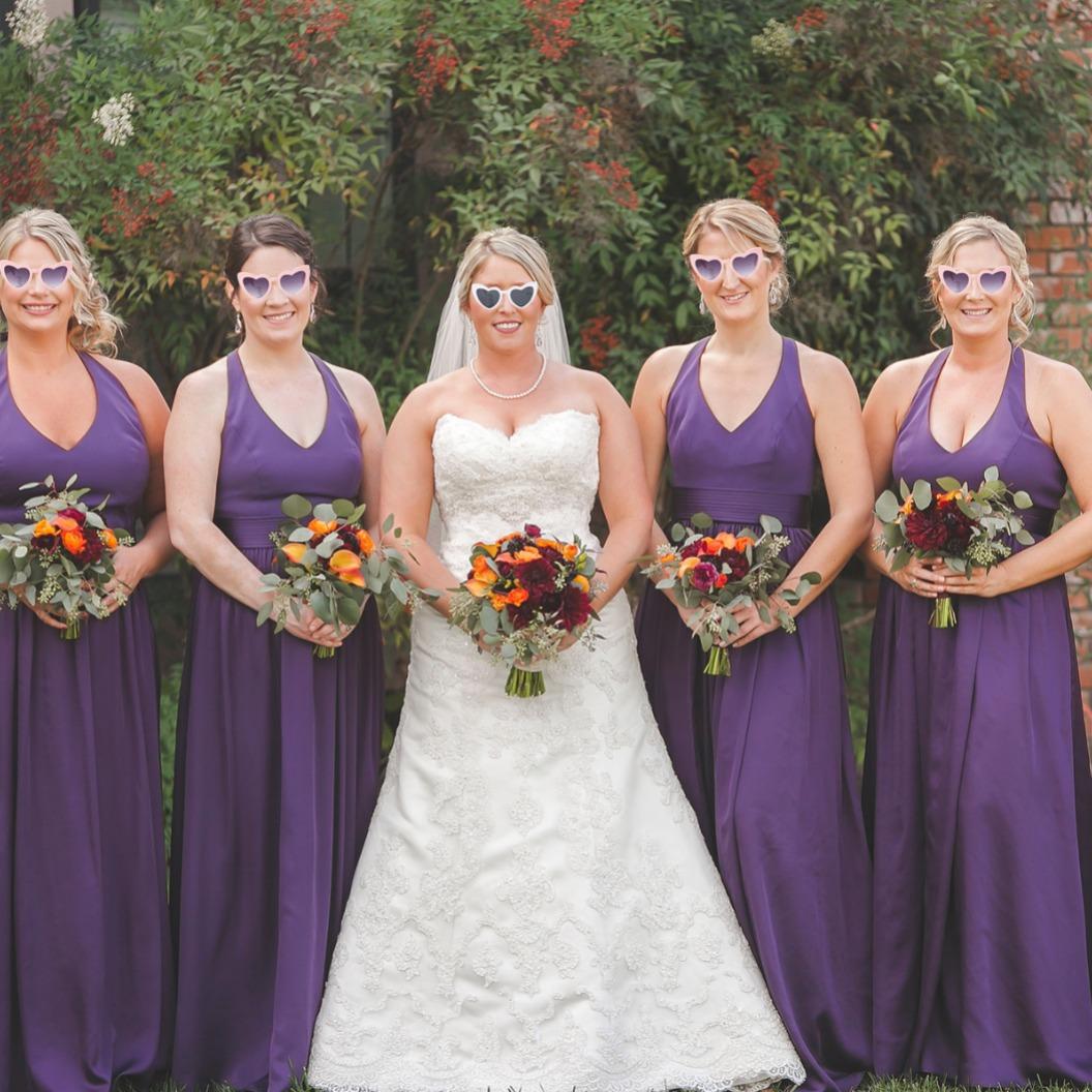 Heart Shaped Sunglasses, 12pcs/set Trendy Heart Sunglasses, Fashion Accessory for Bridal Shower, Bachelor Party, Wedding, Birthday