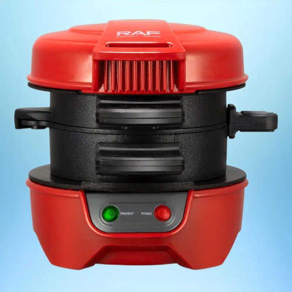 Multifunctional Home Hamburger Maker Breakfast Machine Egg Fryer Bread Toaster Electric Griddle for Household Morning Food Cooking