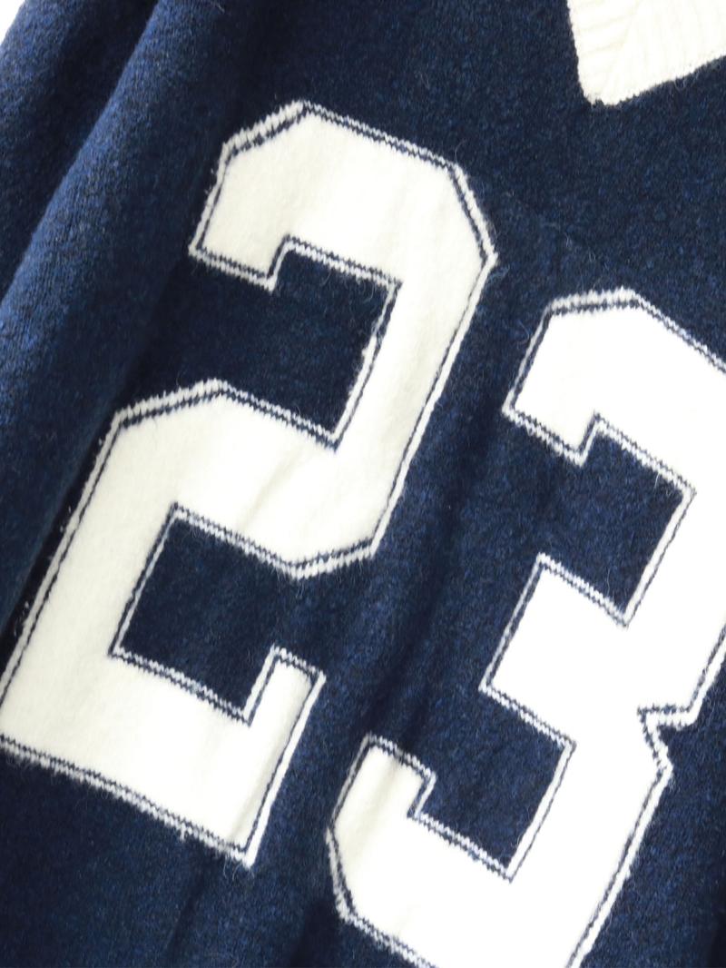 【Plus Size】 Figure Pattern Knit Sweater, Casual Long Sleeve V Neck Jumper for Fall & Winter, Women's Plus Clothing for Daily Wear