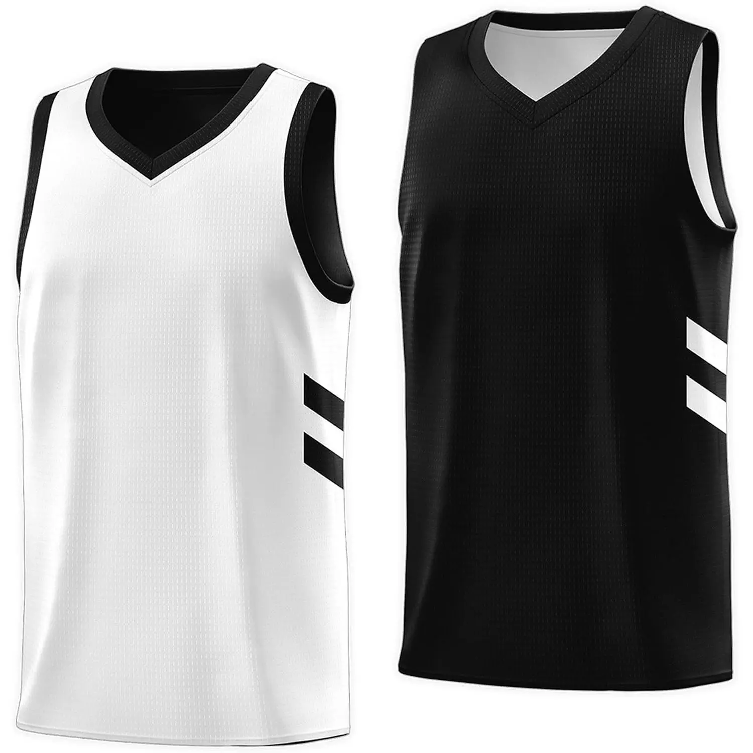Blank Youth Reversible Basketball Jersey,Sports Athletic Practice Basketball Shirt Clothing for Boys Girls