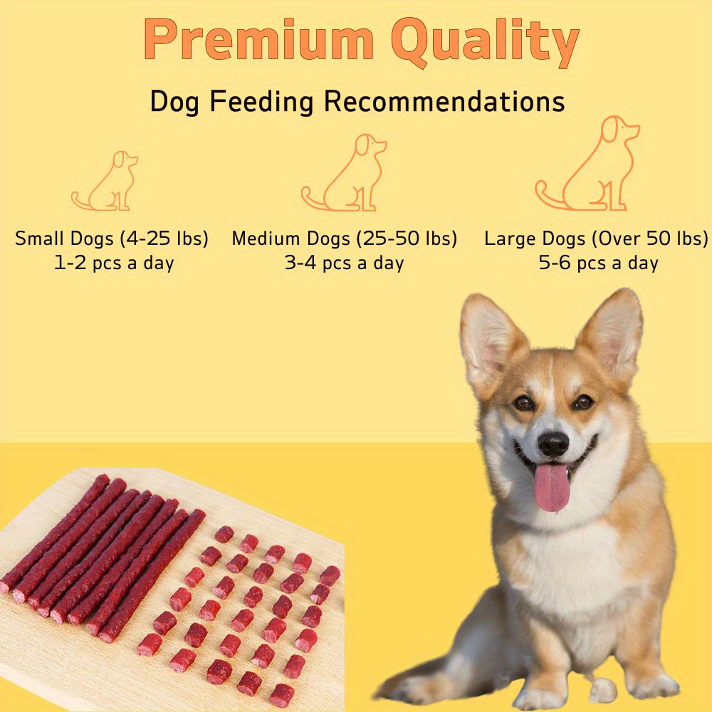 7.05oz/14.11oz(200g/400g) Beef Stick/Cube, All Natural Ingredients, Natural Dog Treats, Healthy, Easily Digestible, Dog Chews Long Lasting, And High Protein, Low Fat, Perfect Training Reward Snack For Small, Medium and Large Dogs