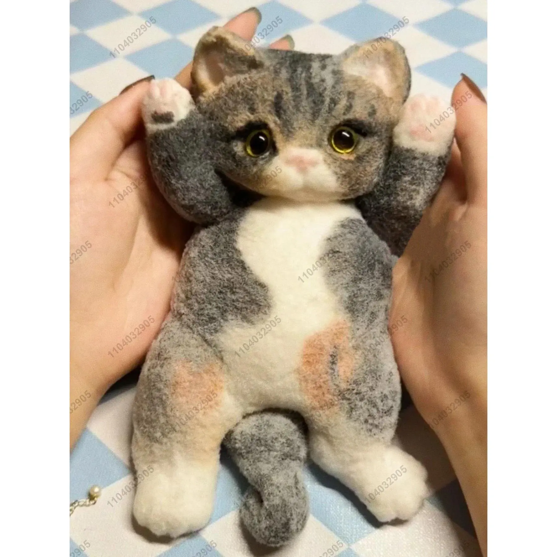 Big Cat Taba Squishy Food-Grade Silicone Soft Kitty Cat Fidget Toy ASMR Squeeze Toy Stress Relief Novelty Toy For Children Gift