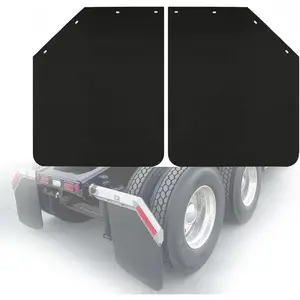 24" x 30" Angled Mud Flaps for Semi Trucks 1/5" Thick Mudflaps Semi Truck Mud Flaps Splash Guard Set of 2