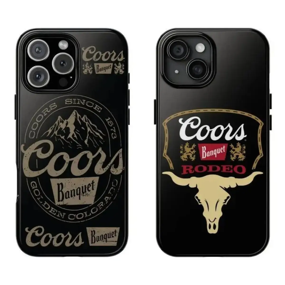 Coors Banquet Heritage Vintage Smartphone Casing, Handheld Cellphone Case for iPhone 12-17 Pro Max/Pro Plus & Samsung Galaxy S22-S26 Ultra Plus, Stylish Gift for Him/Her