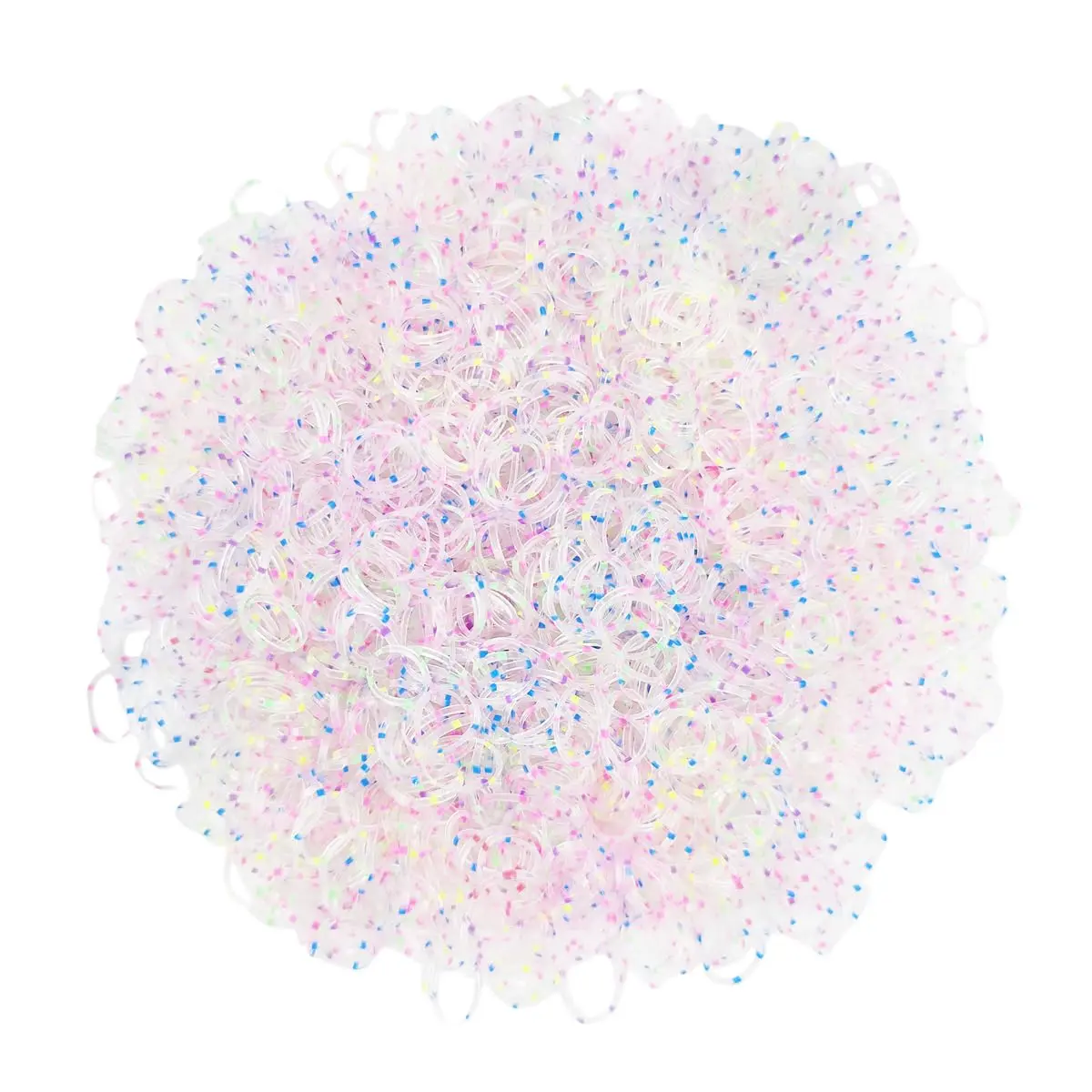 Clear with dots