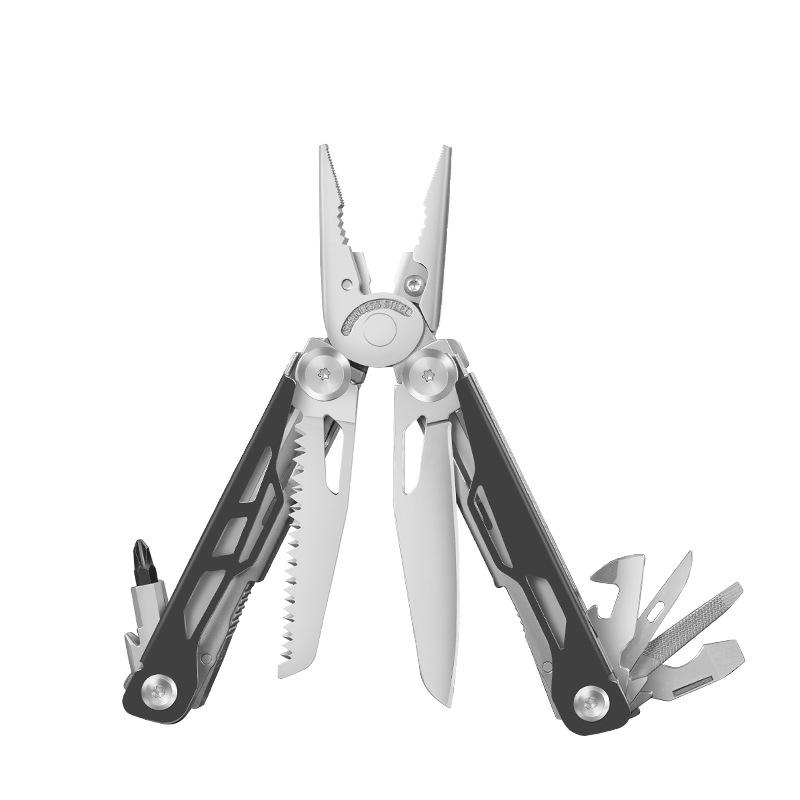 Multi-functional pliers with outdoor folding knife - portable pocket knife, emergency survival gear, multi-tool combination pliers rally essential gear