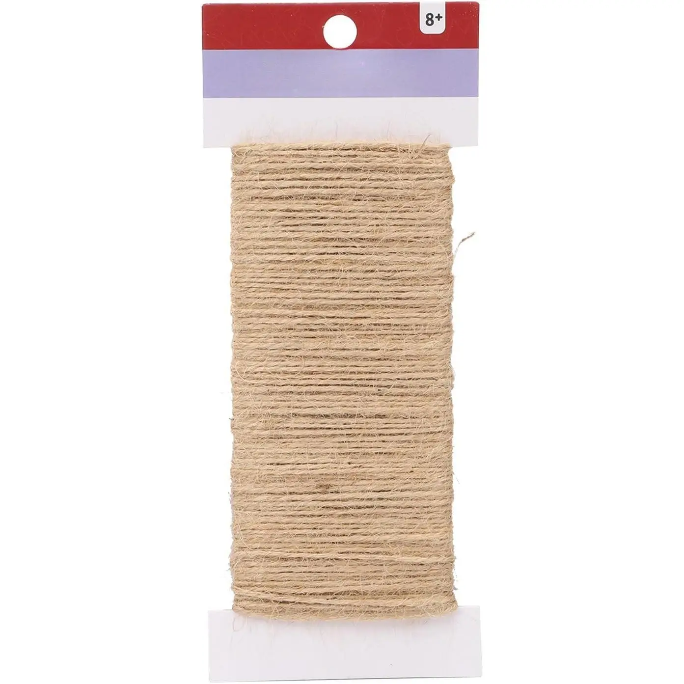 1.5mm 1Pack  Jute Twine 164FT Brown String for  Wrap, DIY Crafts