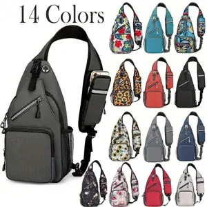 Unisex Waterproof Shoulder Bag, Multifunctional Large-Capacity Crossbody Bag, Suitable for Outdoor Travel and Work