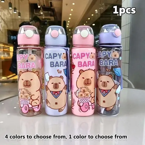 23.67-oz Plastic Straw, Stylish Portable Large-Capacity Water Bottle, Drinkware, Portable Water Bottles