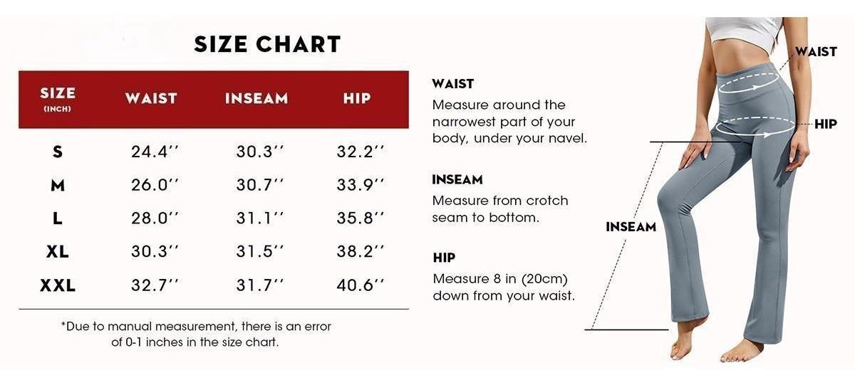 Imily Bela Women's High Waist Flare Athletic Yoga Pants with Pockets Butt Lifting Running Workout Bootcut Leggings for women