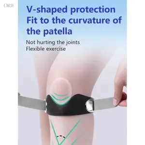 2026 New Two-Way Adjustable Patella Band Sports Knee Support for Running, Patella Protection Strap, Cycling Knee Brace, Badminton Knee Strengthening Band,summerwins
