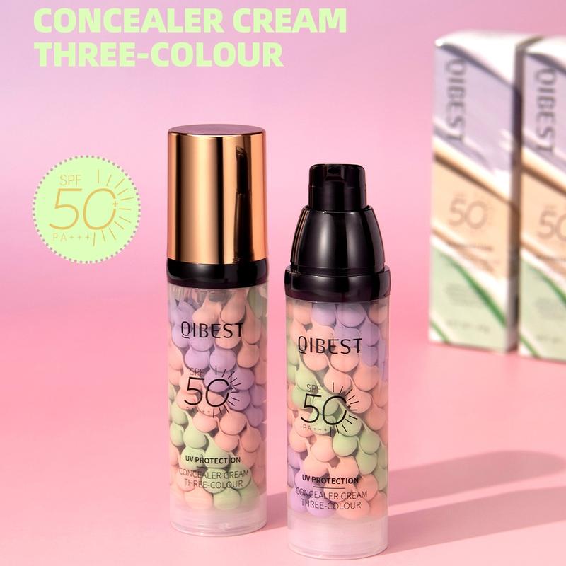 3 in 1 Color Correcting Serum and Sunscreen SPF 50 Pa+++, Moisturizing Formula for Radiant Skin, Oil Control Hydrating and Even Skin Tone, Facial, Hydrate
