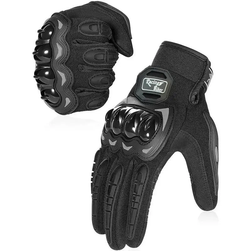 Motorcycle Gloves Summer Riding Breathable Gloves Hard Knuckle Touchscreen Motorbike Gloves Tactical Gloves for Dirt Bike Moto Lumina Accent Co.