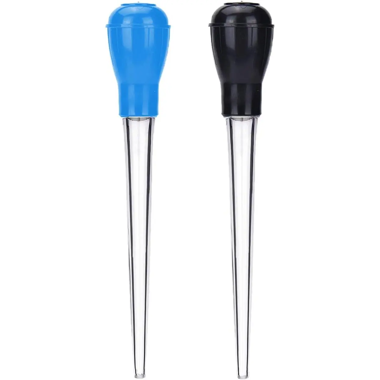 Basters for Cooking with Measurements, Only for Room Temperature Liquids, Blue and Black Color