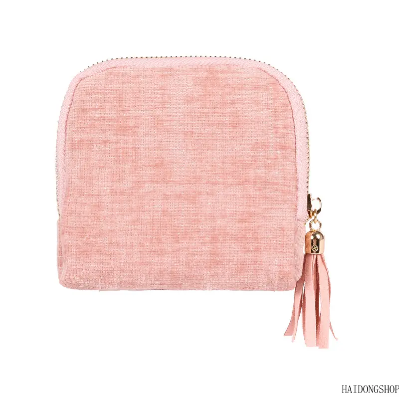Travel Essential Compact Tassel Zipper Jewelry Storage Pouch, All-In-One Portable Travel Organizer Bag for Necklaces, Rings, Bracelets & Jade Bangles, Lightweight On-the-Go Accessory for Vacation Daily Trips,heart,choker,