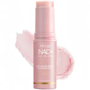 NAD+ Pink Collagen Multi-Effect Balm Stick | Multi-Use with Volufiline, PDRN, for Youthful Skin, Improving Fine Lines, Firming & Anti-Aging Care | Suitable for Eyes, Neck, Forehead, Smile Lines, Lip Care | Korean Skincare Moisturizing Lip Balm