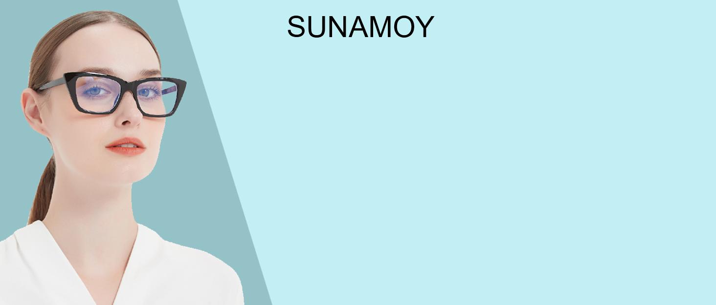 Progressive Multifocal Reading Glasses Women Cat Eye No Line Multifocus Transition Blue Light Reader Lady Metal Frame