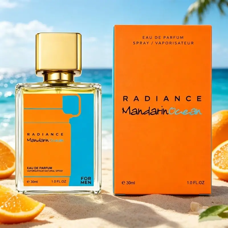 Men's Citrus Scented Perfume, Citrus Fragrance, 30ML Compact Bottle, Long-Lasting, Gift Ready, Perfect for Travel, Outdoor, Parties, Ideal Holiday Gift