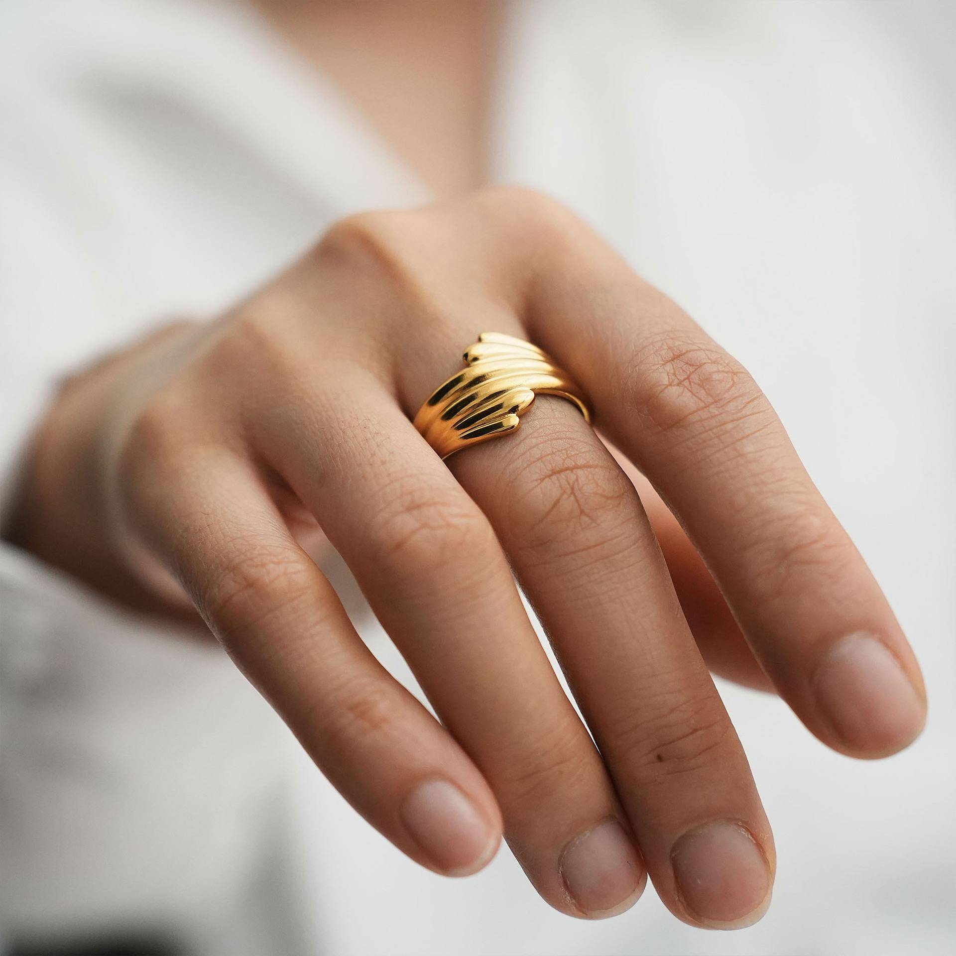 22 Pcs Vintage Gold Adjustable Open Ring Set, Boho Gold Stackable Rings, Hypoallergenic Summer Jewelry for Women