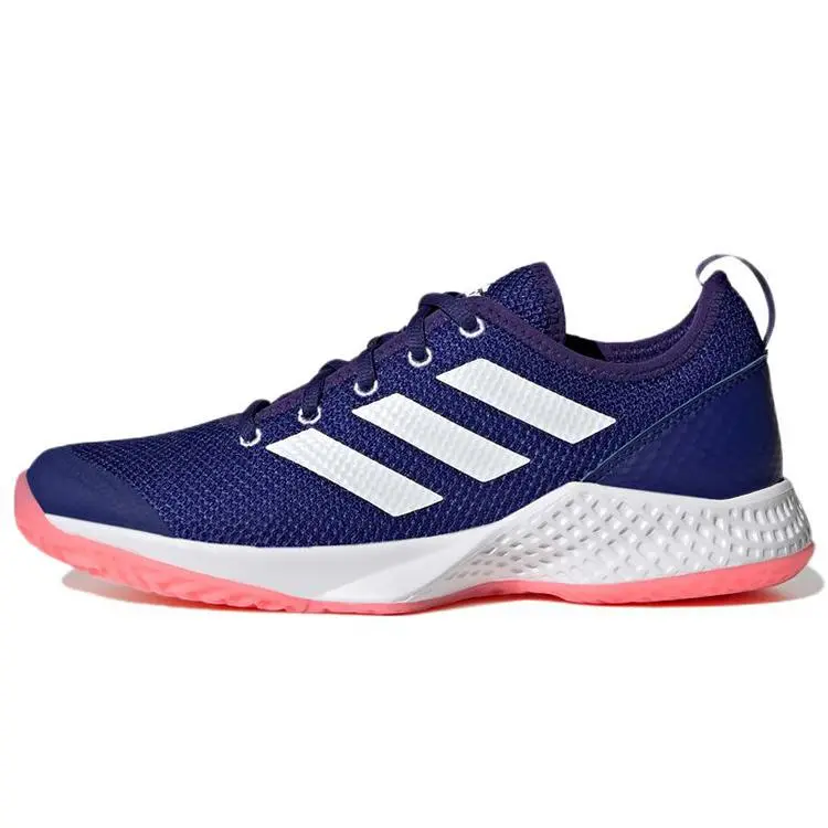 adidas Court Flash Fabric Casual Low-Top Tennis Shoes GZ0707