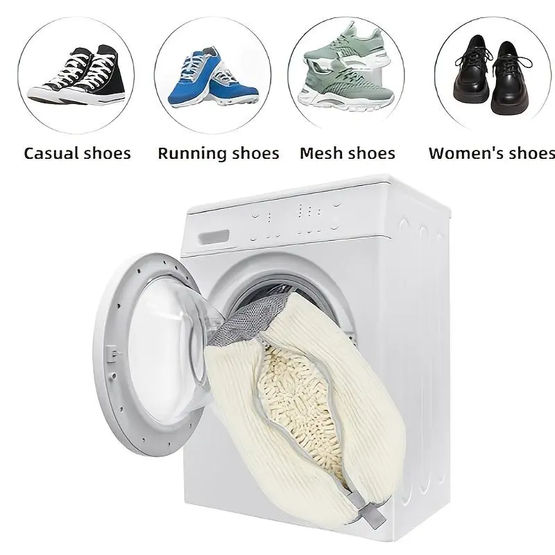 Washing Machine Shoe Bag, Polyester Laundry Wash Bag - TikTok Shop