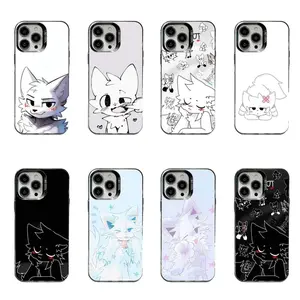 B-Boykisser Cute Furry shockproof matte Phone Case  for iPhone 17/16E, 17, 16, 15, 14, 13, 12, 11 Pro Air Plus ProMax and Samsung S26 S25 S24 S23 Plus Ultra FE shock-absorbing phone cases,cat enthusiast first choice fashionable gift.