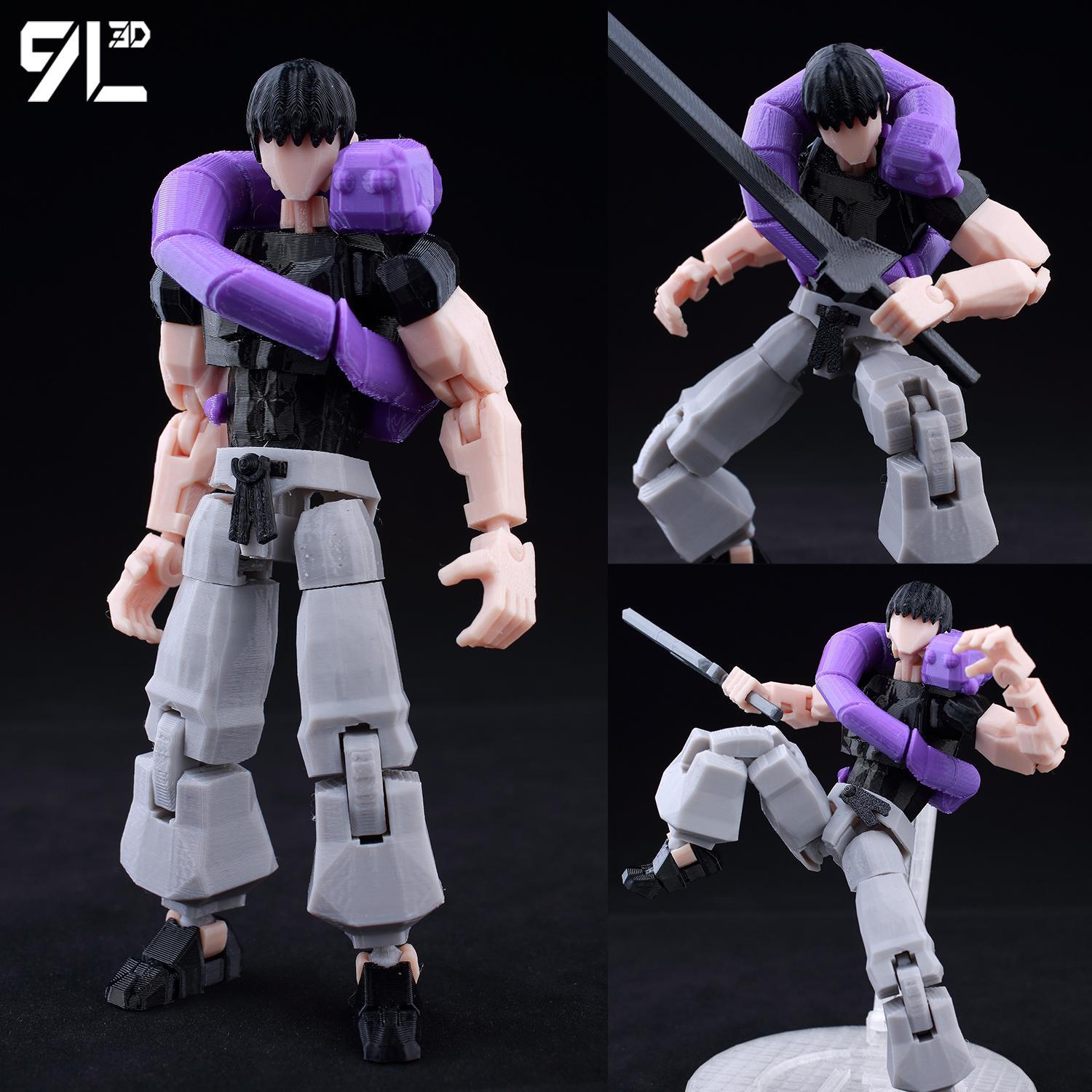 9L3D Articulated Poseable Figure Lucky Dummy13 Toji Fushiguro Jujutsu Kaisen Inverted Spear Of Heaven Soul Liberation Blade Toys 9L3D Articulated Poseable Figure Lucky Dummy13 Toji Fushiguro Jujutsu Kaisen Inverted Spear Of Heaven Soul Liberation Blade Toys