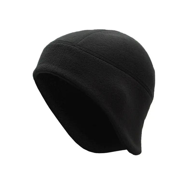 Autumn Winter Warm Fleece Hat With Windproof Cold Protection Outdoor Daily Wear Lightweight Soft Stretchy Thermal Beanie Cap