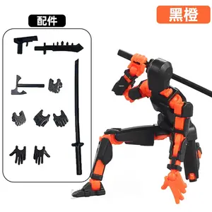 3D Printed Mannequin Action Figures Toys Dummy 13 Shapeshift Robot Multi-Jointed Movable Kids Adults Parent-children Games Gifts