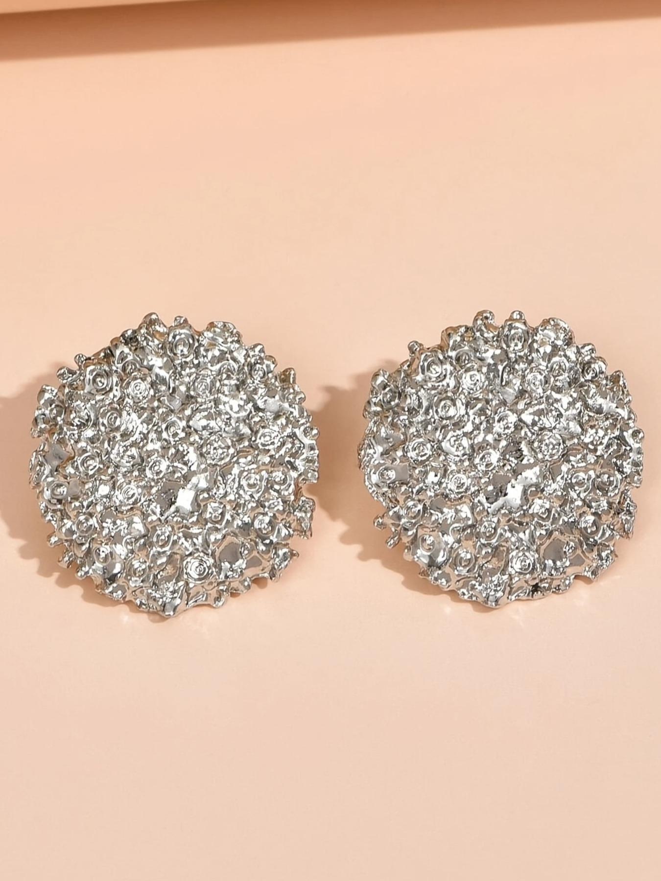 Fashionable Ball Decor Earrings, Fashion Jewelry for Party, Daily Clothing Decor, Trendy All-match & Exquisite Jewelry for Birthday Gift, Sparkling Ear Jewelry, Ear Accessories, Unique Design Earrings, Shining Earrings