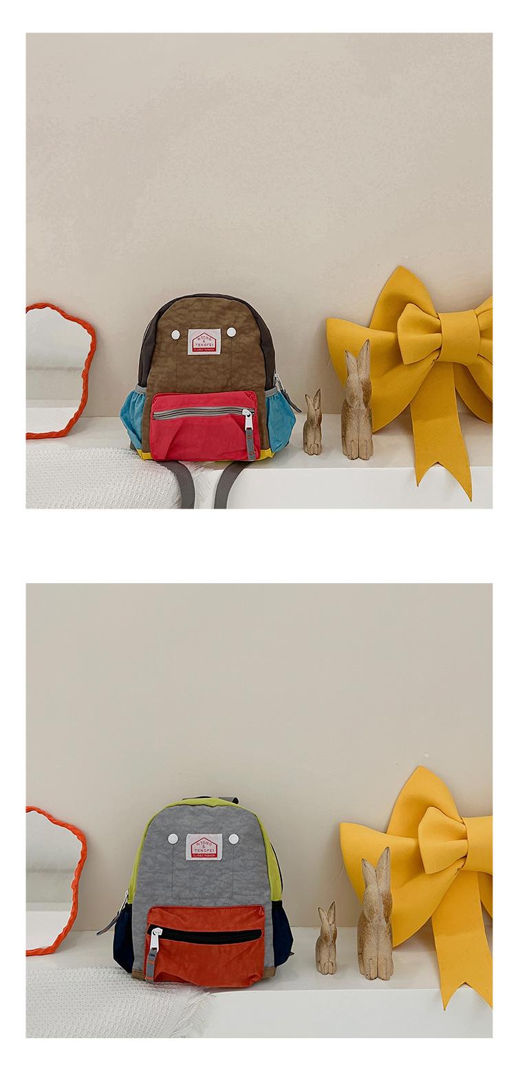 2026 New Model Children's Backpack: Simple and Lightweight Canvas Backpack for Boys and Girls, Suitable for School Season, with Spine Protection