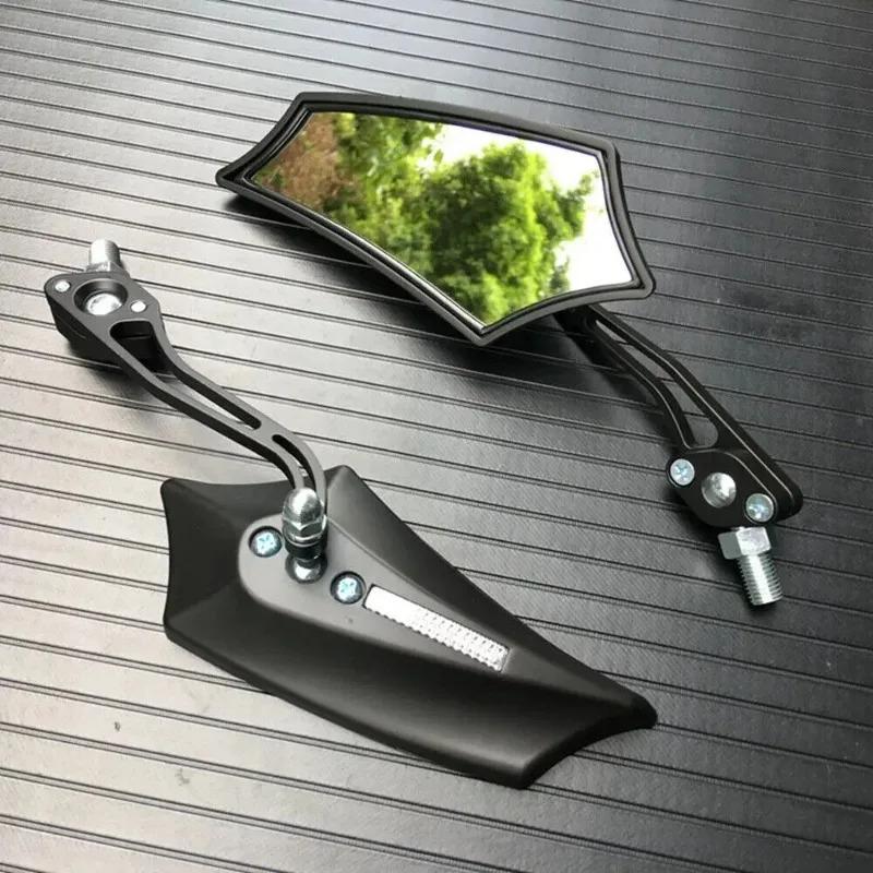 2pcs Universal 8mm 10mm Motorcycle Rearview Mirrors MTB Road Bicycle Side Mirror