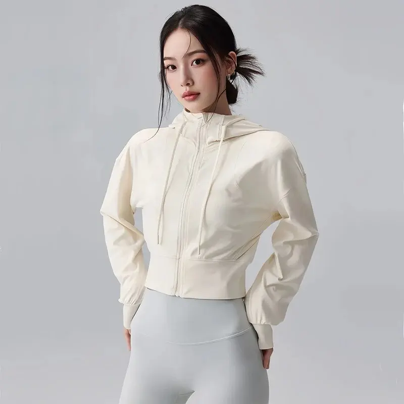 Women's Hooded Running Jacket Cycling Coat Yoga Jogging Shirt Tights Outdoor Gym Clothing Running Wear Sportswear,Monaco,Yacht,Club,baggy,compression,Slim,Shape,Moisture,bass,pro,gaiter,Meme,Christmas,Funny