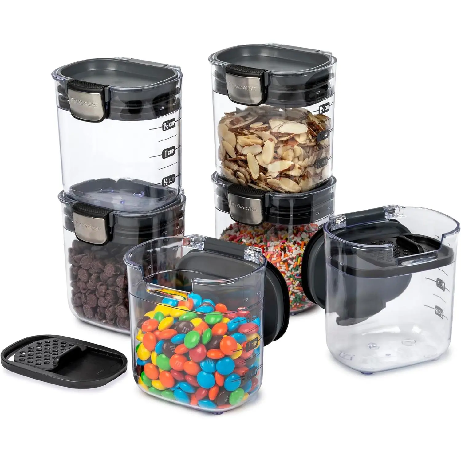 PKS-401 1.5 Cup Mini Prokeeper+ Airtight  Seal Storage Container  For Spices & Baking Acessories (6- )
