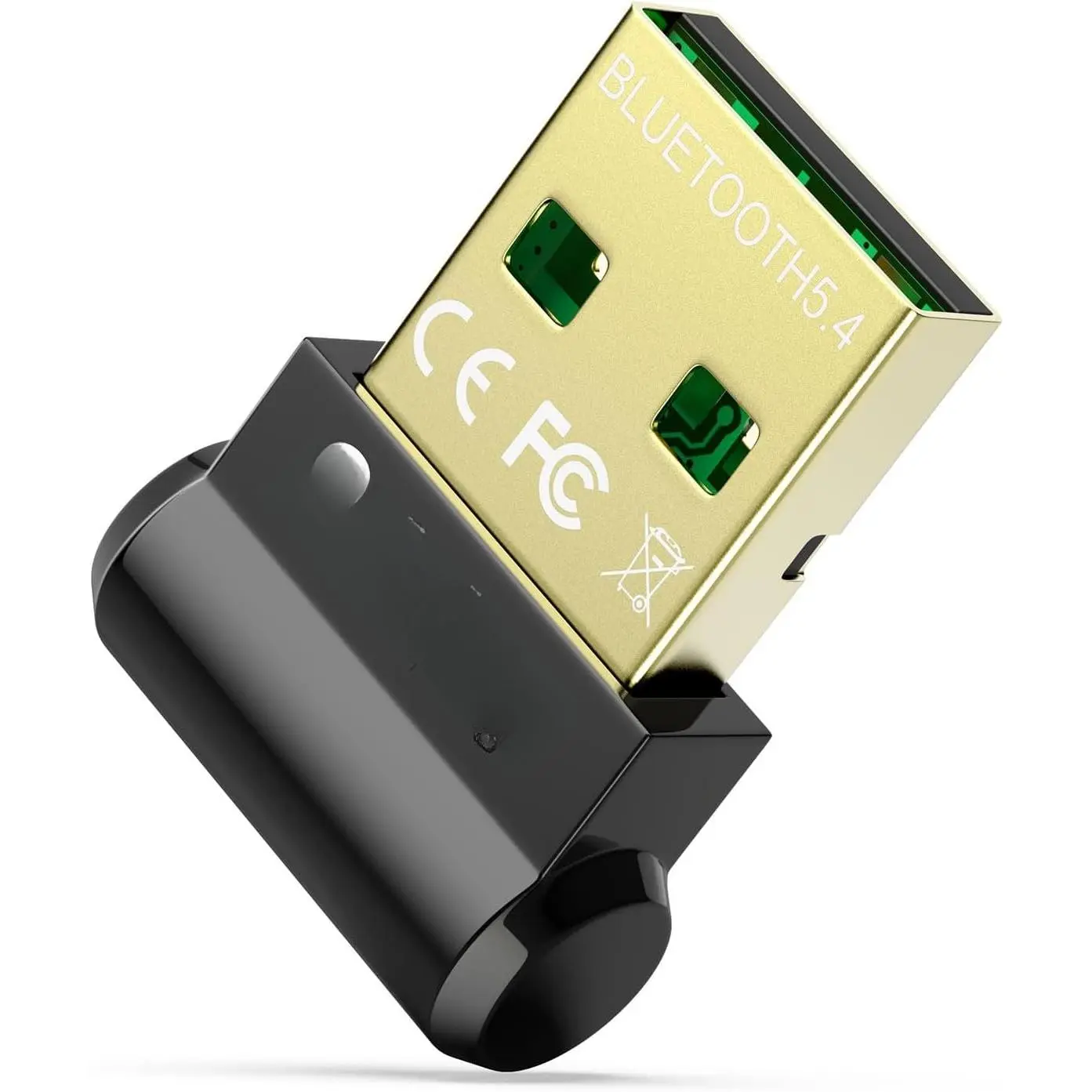 Adapter for Desktop PC: Plug & Play 5.4 USB Mini EDR Dongle Receiver & Transmitter for Laptop  Compatible with BT Headphones Keyboard  Only Windows 11/10/8.1