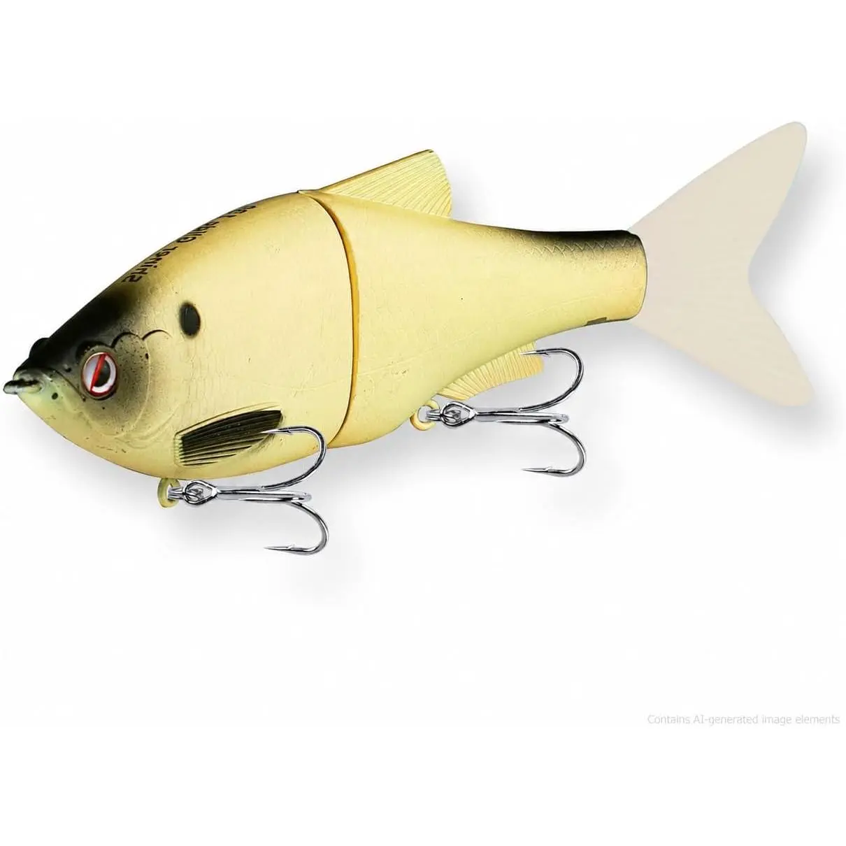 Shiner Glide Slow Sinking Glide Baits, Subtle S-Curve Action Jointed Swimbait - Midwest, South Lakes, Rivers, Freshwater Lure for Bass, Trout, Pike