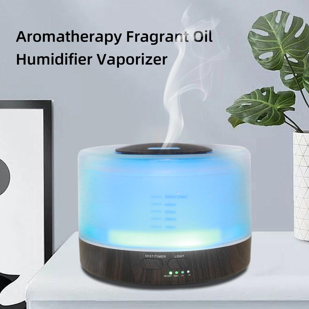 16.91oz Essential Oil Diffuser, Aromatherapy, Humidifier, Soothing LED Lights, 6 Oils Included 16.91oz Essential Oil Diffuser, Aromatherapy, Humidifier, Soothing LED Lights, 6 Oils Included
