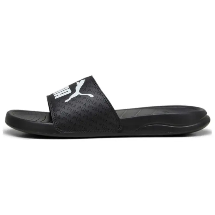 PUMA Popcat 20 Logobsession Comfortable Durable Non-Slip Slide Sandals 393589-01